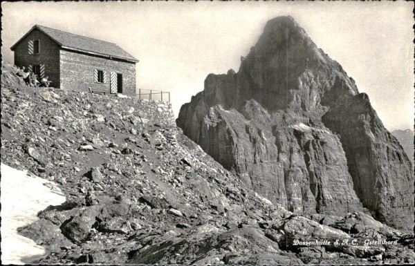 Dossenhütte Vorderseite