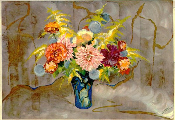 Blumenfeuer, Erwin Stäheli Vorderseite