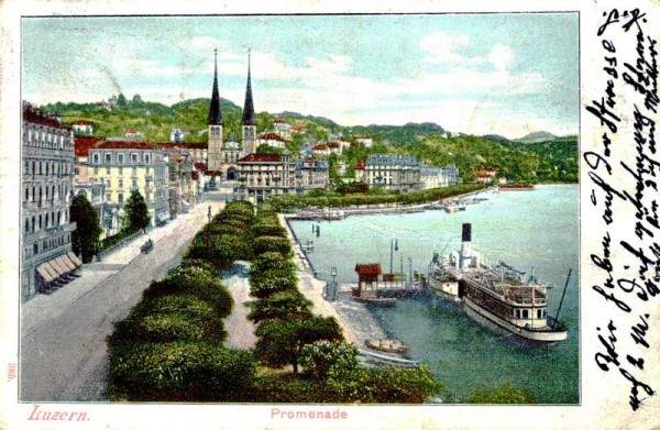 Promenade, Luzern Vorderseite
