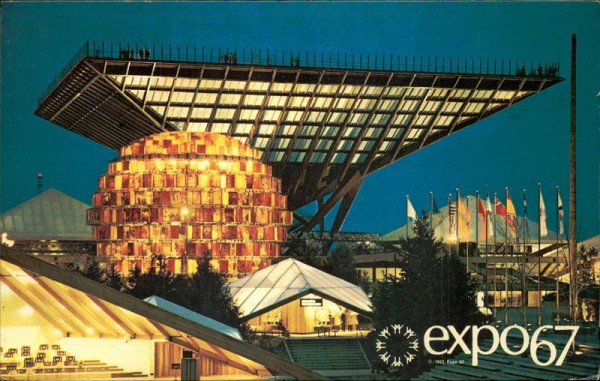Expo 67 Montreal, Canada Vorderseite