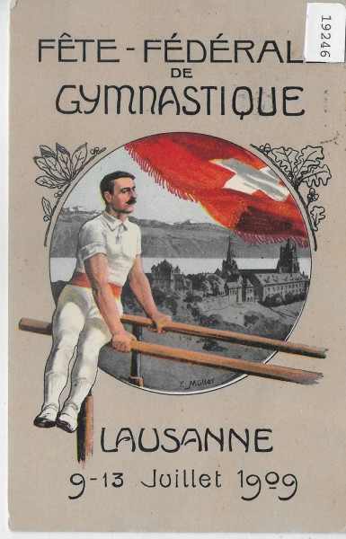 Fete federale de Gymnastique Lausanne 1909