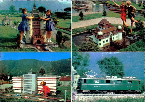 Melide-Lugano, Swissminiatur Vorderseite