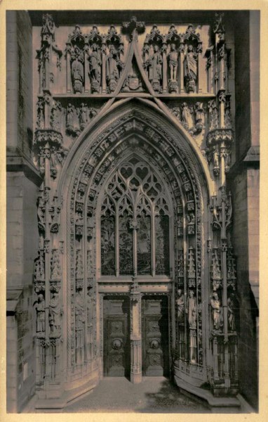 Kathedrale Notre-Dame (Lausanne) Vorderseite