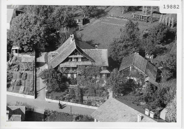 Flugaufnahme Steinhausen Dorfpartie - Foto: 90x125mm