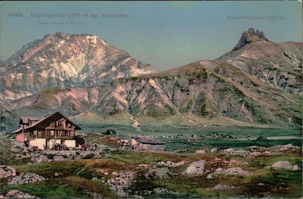 Engstligenalp bei Adelboden Vorderseite