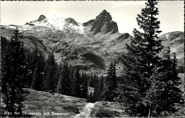 Seebenalp mit Seexmor Vorderseite