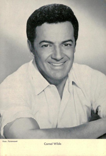 Cornel Wilde Vorderseite