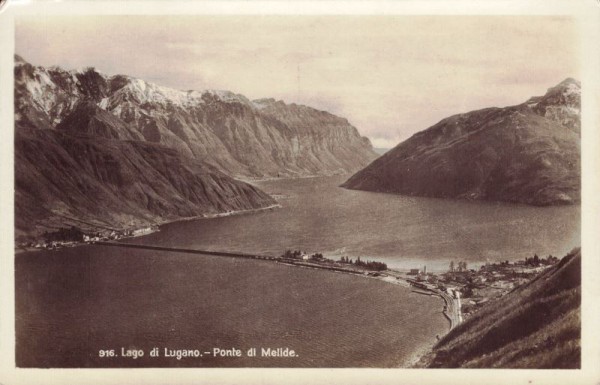 Lago di Lugano - Ponte di Melide