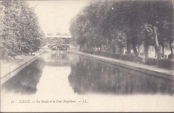 Lille, La Deule et le Pont Napoléon Vorderseite