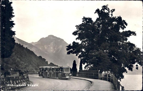 Weggis, Elektrobahn Vorderseite