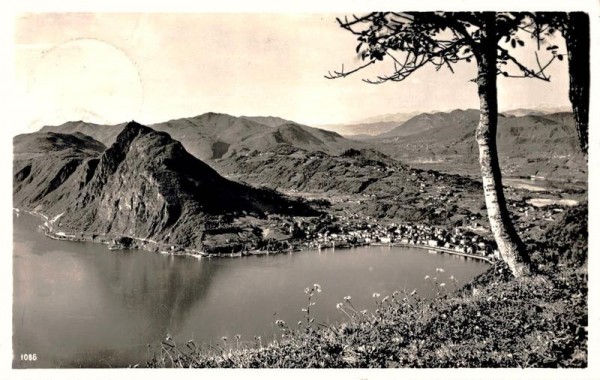 Lago di Lugano col Monte S.Salvatore Vorderseite