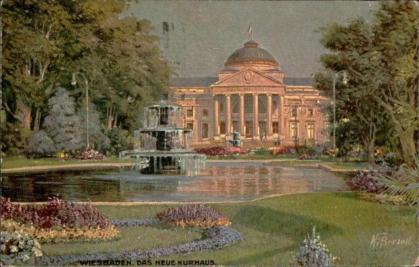 Kurhaus Wiesbaden Vorderseite