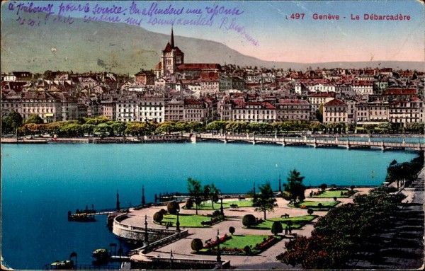 Genève - Le Débarcadère Vorderseite