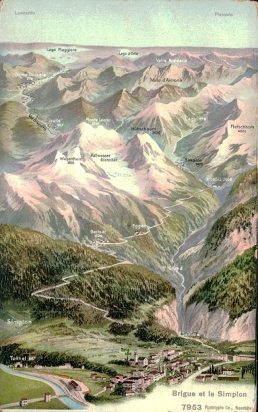 Brique et le Simplon Vorderseite