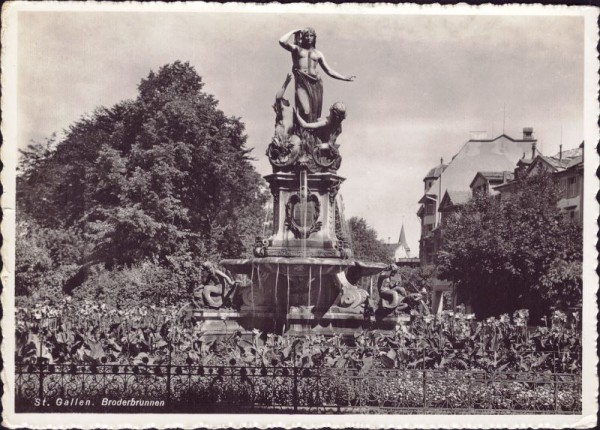 St.Gallen. Broderbrunnen