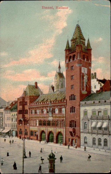 Basel, Rathaus Vorderseite