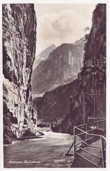 Meiringen Aareschlucht