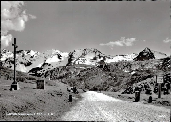 Lukmanierpass Vorderseite