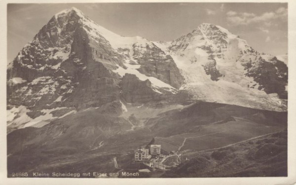 Kleine Scheidegg mit Eiger und Mönch