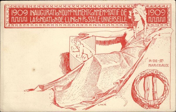 Inauguration du Monument... 1909 Vorderseite