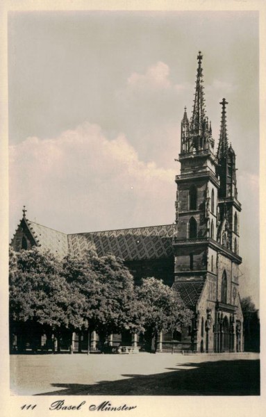 Basel, Münster Vorderseite