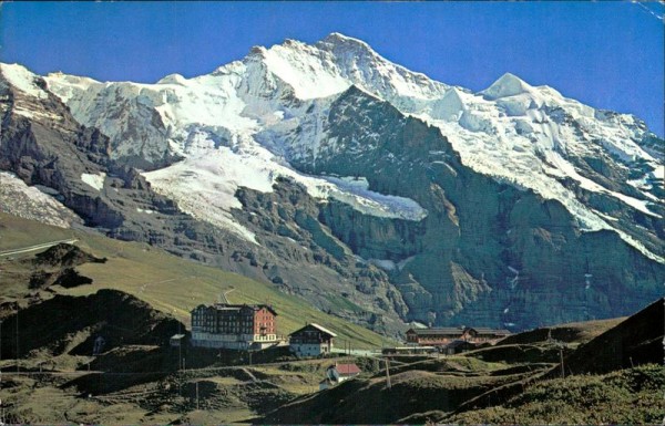 Kleine Scheidegg mit Jungfrau Vorderseite