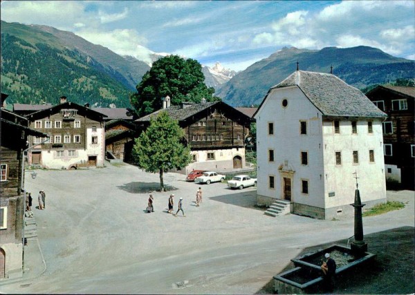 Gasthaus Rössli, Ernen Vorderseite