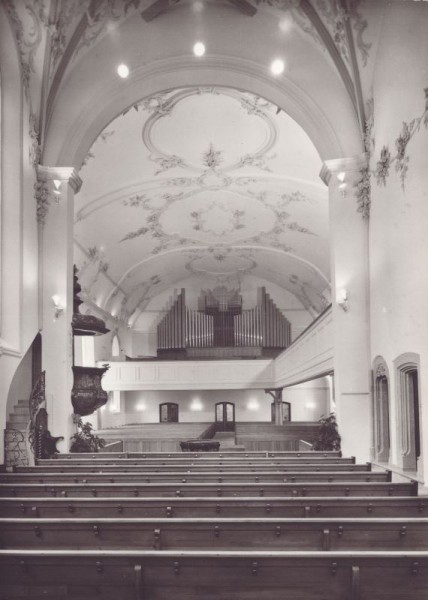 Reformierte Kirche Herisau von innen