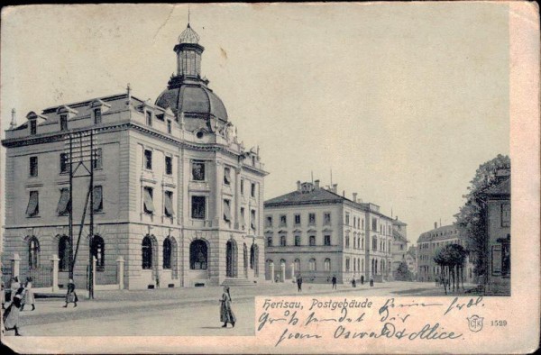 Herisau, Portgebäude Vorderseite