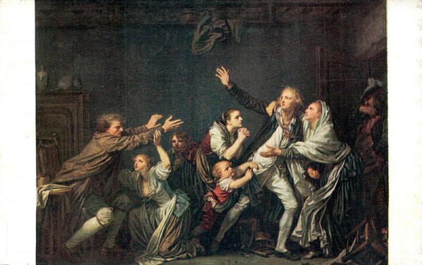 Jean-Baptiste Greuze,la malédiction paternelle Vorderseite