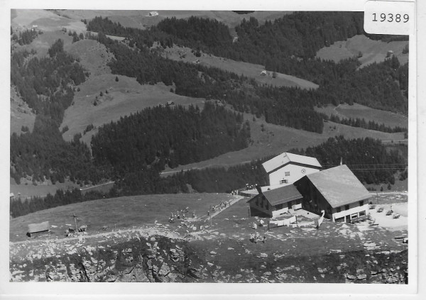 Flugaufnahme Bergstation Ebenalp AI - Foto: 95x125mm