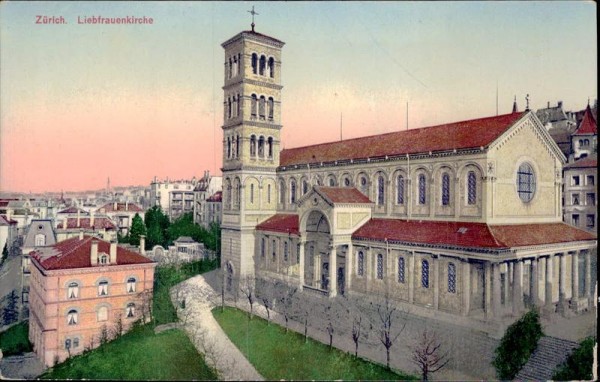 Liebfrauenkirche (Zürich) Vorderseite