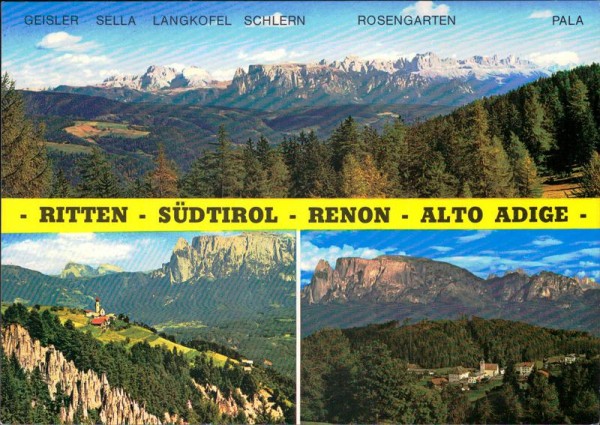 Südtirol Vorderseite