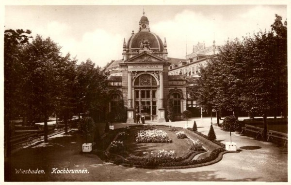 Kochbrunnen (Wiesbaden) Vorderseite