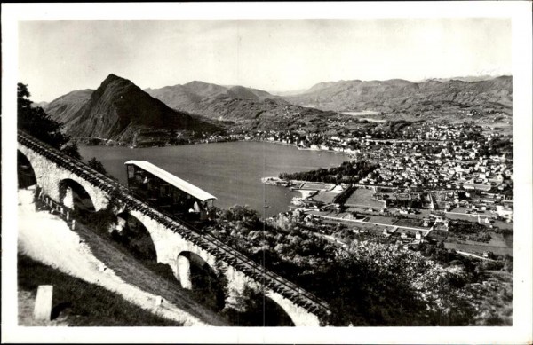 Lugano, Funicolare Monte Brè Vorderseite