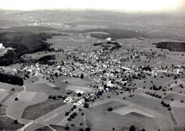 Kirchberg SG - Flugaufnahme Vorderseite