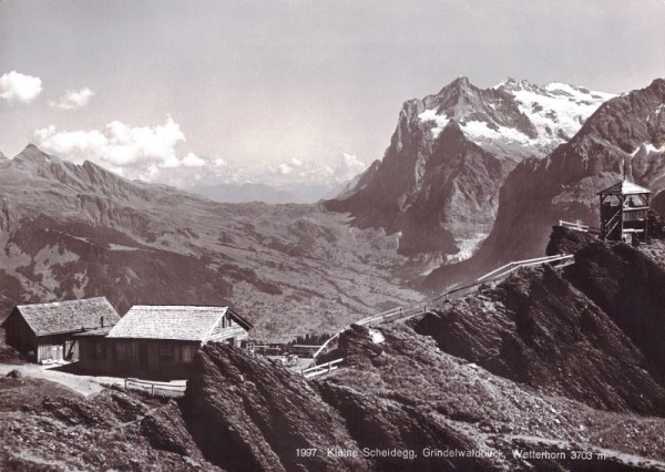 Kleine Scheidegg Grindelwaldblick Wetterhorn 3703m