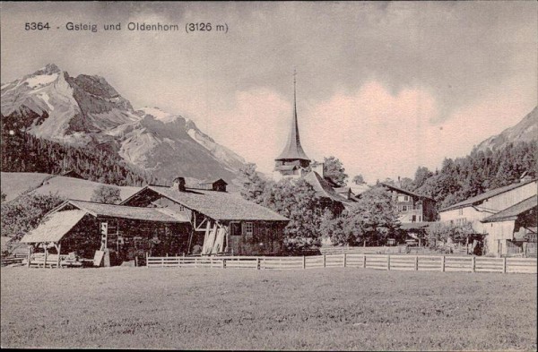 Gsteig und Oldenhorn Vorderseite