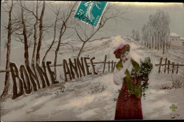 Bonne Année Vorderseite