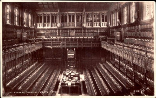 The House of Commons - Westminster Vorderseite