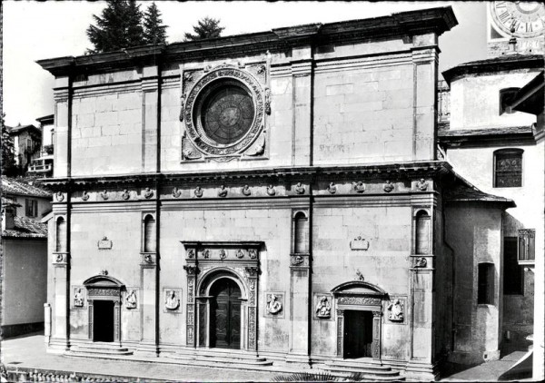 Cattedrale San Lorenzo, Lugano Vorderseite