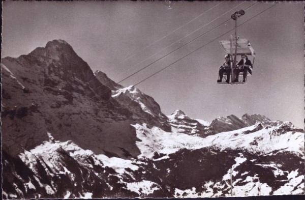 Sesselbahn Gindelwald-First Eiger Jungfrau Tschingelhorn Gspaltenhorn & Blümlisalp