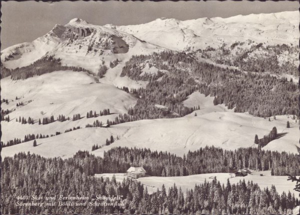 Ski und Ferienheim "Salwideli" Sörenberg mit Böhli und Schrattenfluh