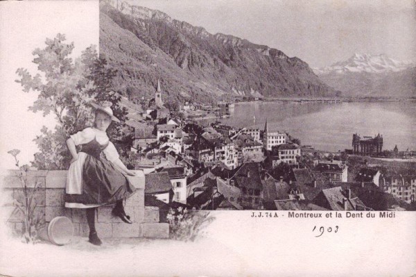 Montreux et la Dent du Midi