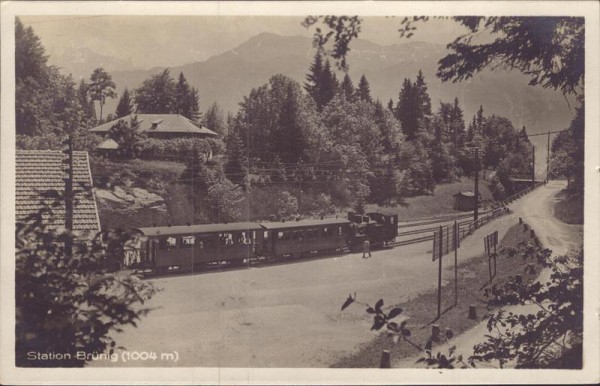 Station Brünig Vorderseite