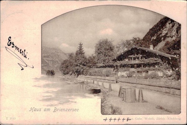 Haus am Brienzersee Vorderseite
