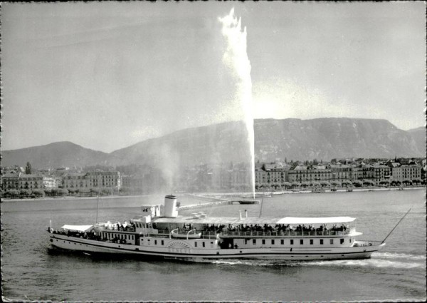 Genève, le bateau salon "Genève" Vorderseite