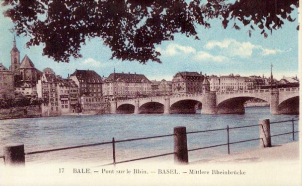 Basel - Mittlere Rheinbrücke