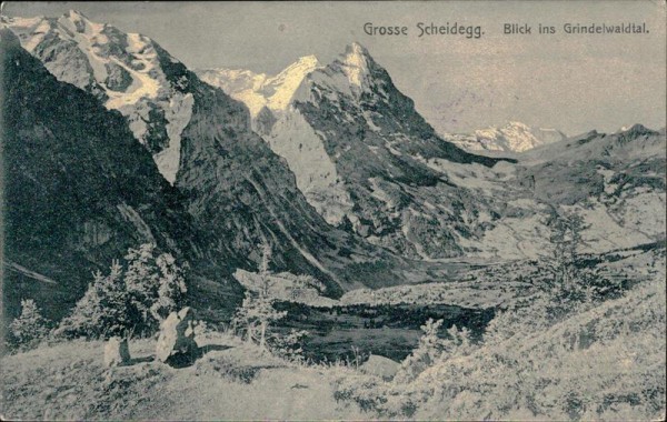 Grosse Scheidegg Vorderseite