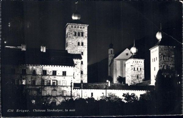 Stockalperschloss Vorderseite